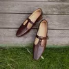 Scarpe eleganti Heihaian Single 2024 Autunno stile vintage elegante Mary Jane testa tonda tacco spesso fibbia a T da donna