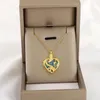 Pendentif Colliers en forme de coeur Mère et enfant Dolphin Lettre Ouverture Fermeture Po Collier Cadeau d'anniversaire Noël