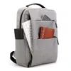 Caixa de presente nova mochila masculina de negócios minimalista viagem lazer computador saco bookbag plus