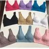 Solid Seamless BH -trådfria brassieres Push Up Bralette Tops Womens Underwear Female Intimates Wireless Bras Plus Size 240109