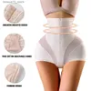 Waist Tummy Shaper MISTHIN Seamless Shapewear With Zipper High Waist Panties To Tighten Belly Tummy Control Slim Pants Underwear Q240110