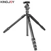 Kingjoy G55c trépied professionnel en Fiber de carbone pour appareil photo numérique monopode Flexible support d'appareil photo de qualité supérieure avec tête sphérique G0