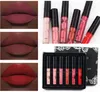 Juego de brillo de labios 6 piezas Kit de labios para mujeres Pout Lustre Estilo de vacaciones Deseo Amor perfecto Hidratante Natural Dhgate Belleza Maquillaje de lujo Li Dhi4V