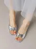 Sandálias femininas sapatos médios saltos finos calçados dedo do pé aberto verão 2024 ouro para mulher stiletto ao ar livre casual chique e elegante h