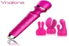 Nalone 7 fonctions puissant AV masseur Rock 100 étanche rechargeable GSpot baguette magique masseur vibrateurs produits sexuels T200516886132