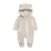 Babykleertjes 0 Tot 3 6 12 Maanden Voor Winter Baby Geboorte Kostuum geboren Meisje Rompertjes Jongen Beer Jumpsuit lange Mouw Kinderen Bodysuit 240109