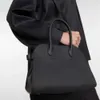 The Row Head Layer Cowhide Small Top Bag One Versatile One Commuter Large Capacity Computer high quality