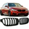 Новая передняя решетка почек для BMW 3 серии F30 F31 F35 316i 318i 320i 328i 330i 2011-2019 Замена гоночной решетки автомобиля глянцевая черная