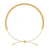Charm Bracelets Single-row Curved Fashion Jewelry Gift Wheat Ear Pulling Bracelet Tennis Braided