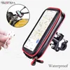 Cell Phone Mounts Holders Waterproof Motorcycle Phone Holder Case For VIVO ZTE Bicycle Handlebar Mount Support Moto Mobile Stand Bag YQ240110