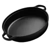 Pannen Wok Outdoor Kookgerei Camping Fornuis Pot Non Stick Koekenpan Koken Boiler Gietijzeren Koekenpan Steelpan Commerciële Soep