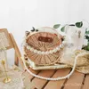 Umhängetaschen, personalisierte handgefertigte Korbgeflecht-Rattan-Tasche mit Griff oben, Strand-Umhängetasche, Urlaubstasche, Brautjungfern-Geschenktasche, Hochzeit, Party, Geschenkcatlin_fashion_bags