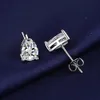 Stud 4CT Peer Cut Moissanite Diamanten Oorbellen Met GRA S925 Sterling Zilver Waterdrop Stud Earring Voor Vrouwen Mannen Fijne Sieraden YQ240110