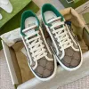 2024 Tennis 1977 sneaker Designers canvas Luxurys Shoe Beige Blue washed jacquard denim Women Shoes Ace Rubber sole Embroidered Vintage casual Sneakers 36-44