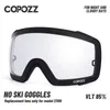 Copozz Niepolaryzowane zastępcze gogle narciarskie soczewki dla modelu 21100 okulary narciarskie gogle śniegu soczewki okularów tylko 240109