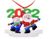 2022 Noel dekorasyon reçine kolye diy el yazısı isim Noel Baba Kardan Adam Noel Ağacı Süsleri6741344