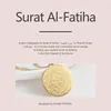 Collares Collares de oro Surat AlFatiha para mujer, caligrafía islámica personalizada, Corán, regalos de acero inoxidable, joyería colgante musulmana