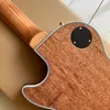 Classic wood colored bright electric guitar, professional level, quality assurance, and fast delivery.