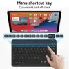 Claviers Clavier Bluetooth sans fil et souris pour Android iOS Windows Backlit Clavier pour Huawei Xiaomi Phones Apple Tablets Clavier2404