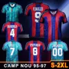 レトロサッカージャージロナウド95 96 97 Guardiola Stoichkov 1995 1996 1997 Camp Nou Home and Away Camiseta Maillot Luis