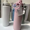 Kessel isolierter Wasserbecher Sportflasche Edelstahl reines Vakuum tragbarer und leckeres Outdoor -Tasse 710 ml
