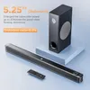 Högtalare Bomaker 150W Bluetooth Soundbar med subwoofer Bluetooth -högtalare för TV -bas 3D Stereo Surround Sound för hemmabiohögtalare