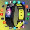 Zegarki Silikonowa Bransoleta fitness Smart Watch Men Smartwatch dla Android iOS Smart Clock Waterproof Fitness Tracker Smartwatch