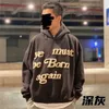 24ss Men's Hoodies Sweatshirts CPFM Ye Must Be Born Again Hoodie Men Women 1 High Quality Pullover Heavy Fabric Sweatshirts Embroidery Hood td7