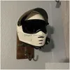 Ganci Rails Mtiscope Gancio per casco da motociclista Montaggio a parete Supporto per giacca Gancio per chiavi Forniture per la casa per la casa181F Drop De Dhdjg