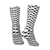 Herrensocken cooler Druckpalästinensischer Kufeya für Frauen Männer Dehnen Sommer Herbst Winter Palästina Keffiyeh Stickerei Crew