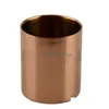 Vasos 20 pcs 400ml estilo nórdico vaso de ouro de bronze de aço inoxidável suporte de caneta para organizadores de mesa suporte lápis pote drop entrega dhxat