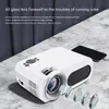 Projecteur M7 Android 90 pour cinéma maison jeux vidéo WIFI 6 BT 41 300 ANSI Support 8K 4K 19201080 LED 3D HD intelligent 240110