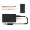 Connectores 5.0 Adaptador Bluetooth Receptor de transmissor Bluetooth sem fio para PC TV Car 3,5 mm AUX Receiver Music Receiver Adaptador