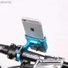 Cell Phone Mounts Holders Vmonv 360 Rotation Bike Mobile Phone Holder For Aluminum Motorcycle Bicycle Phone Support Cycling Bracket Mount 3.5-6.5 YQ240110