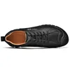 GAI GAI GAI extérieur Oxfords à lacets noir baskets décontracté marche randonnée chaussures qualité en cuir véritable bateaux chaussure marque hommes chaussures 240109