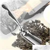 Spoons 500 Japanese-Style Minimalist Stainless Steel Teaspoon Tea Shovel Essential Spoon Drop Delivery Home Garden Kitchen Dining Ba Dhs3M