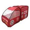 Форма пожарной машины дети играют в палатке игровой домик для дома в помещении в саду игрушки на открытом воздухе 240109