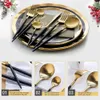 Dinnerware Silverware Set 4-24pcs Kitchen Flatware Tableware Cutlery Set for Home Restaurant Steak Knife Fork Spoon Tea Spoon 240110