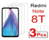 3pcs vidro protetor para xiaomi redmi note 8t 8pro redmi 8a protetor de tela redme note 8 t pro redmi8 um vidro film3744301