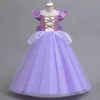 Fantasia Tangled Girls Princess Dress Halloween Cartoon Costumi Cosplay per bambini Bambini Travestimento Carnevale Party Dress Up 240109