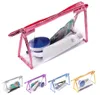 Clear Makeup Bag Transparent Plastic PVC Cosmetic Make Up toalettartikar Lagringsdragare Pouch Beauty WB20348576781