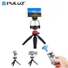 Tripods PULUZ Electronic Tripod 360 Degree Rotating Panoramic Tripod Head w/h Remote Controller For GoPro Iphone Smartphone DSLR Cameras