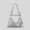 Totes Fashion Metal Mesh Dames Schoudertassen Designer Lovertjes Dame Handtassen Luxe Avondfeest Tote Portemonnees Glitter Vrouwelijke Tas 2023stylishyslbags