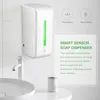 Distributeur de savon liquide à capteur automatique, distribution intelligente, Machine de désinfection des mains, lavage moussant mural sans contact