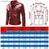 Men's Leather Faux Leather 2023 New Black Men's Windproof Biker Leather Jacket Red Brown Blue PU Coat Fashion Casual Overcoat male Tops Outerwear S-4XL 5XL T240110