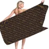 Designer Beach Towel Summer 160X80CM Printed Old Flower Women Home Bathtowel Microfiber Girl Long Bath Towels Gift