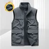 Manteau homme vêtements de pêche gilet de chasse Camping homme moto manteaux Original haute qualité travail hiver Gilets 240109