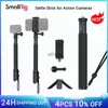 Selfie Monopods SmallRig Selfie Stick for Action Cameras Support Smartphone for for Insta360 X3 for DJI Action 3 for AKASO -4192 YQ240110