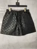 2024ss nieuwe luxe designer casual herenshorts slangenpatroon bloemborduurwerk herenzwemshorts high street fashion Medusa strandbroek