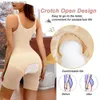 Waist Tummy Shaper MISTHIN Women Bodysuit Full Body Shaper Large Plus Size Intimate Slimming 4XL Girdle Sauna Suits For Weight Loss Opening Crotch Q240110